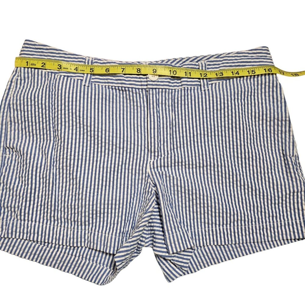 Gap Blue and White Shorts Size 8 100% Cotton - Picture 5 of 7